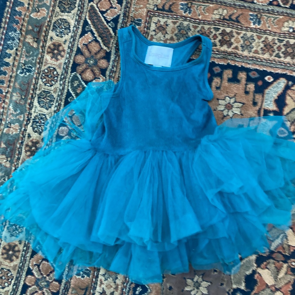 I Love Plum Tutu dress